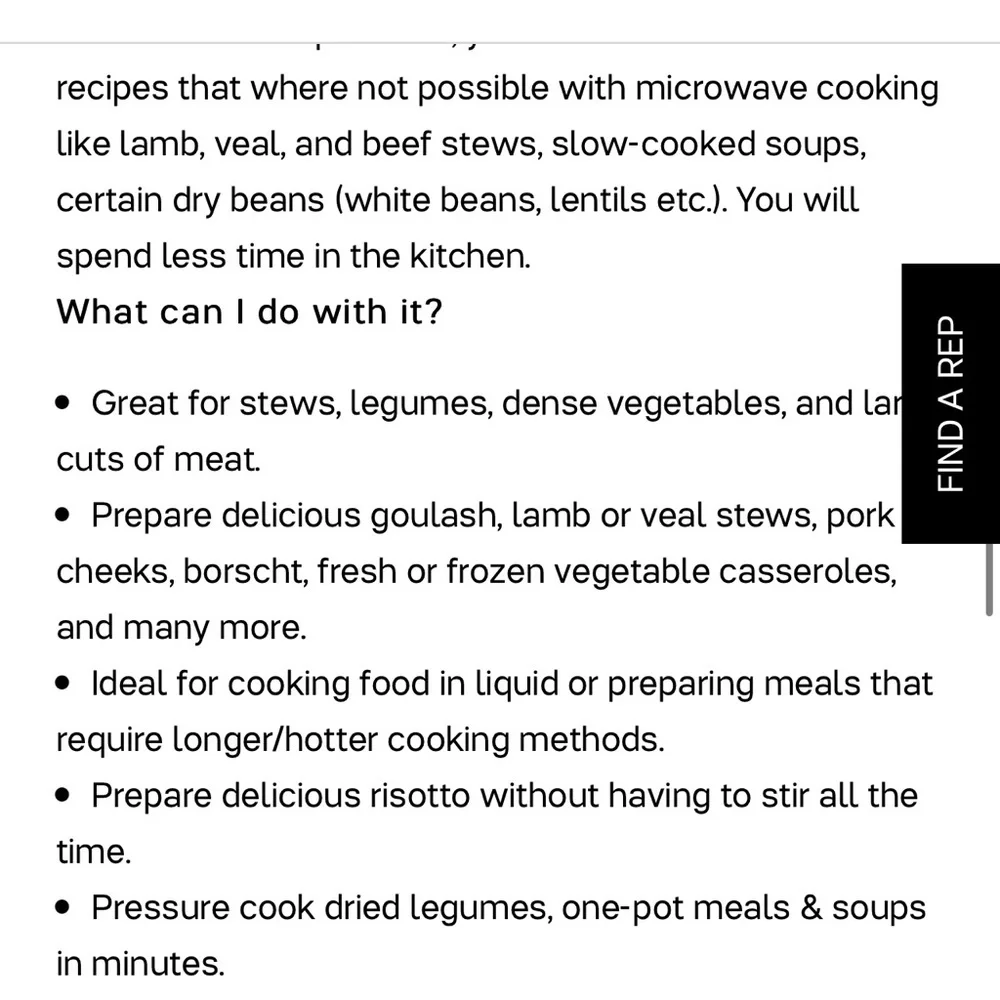 TUPPERWARE Pressure cooker